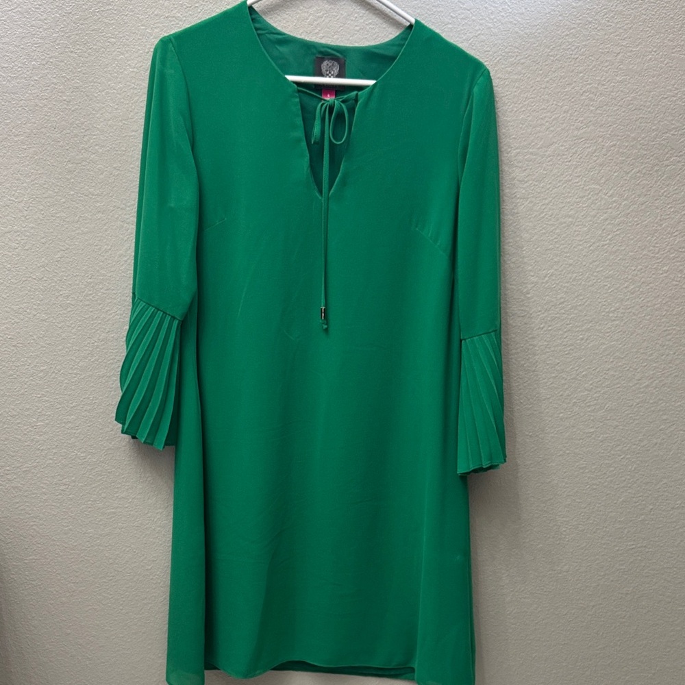 Vince Camuto Emerald Long Sleeve Dress